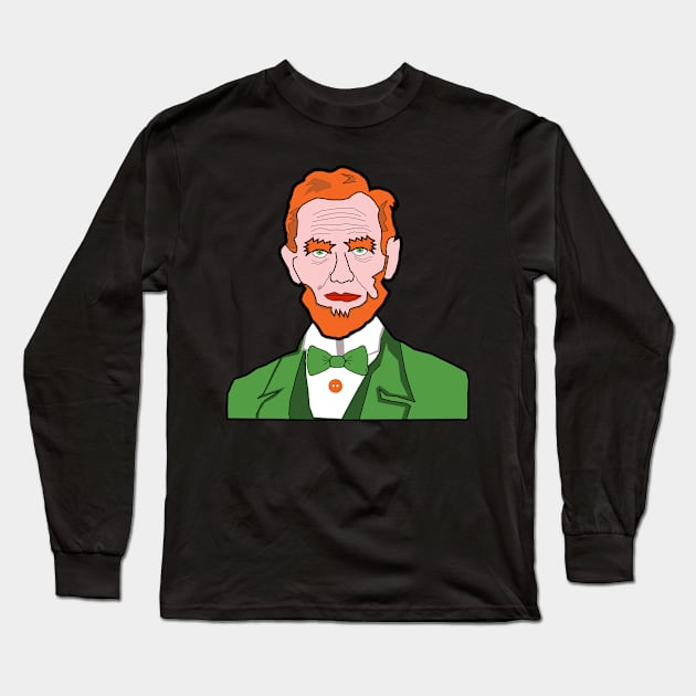 Abraham Lincoln Long Sleeve T-Shirt by Historia